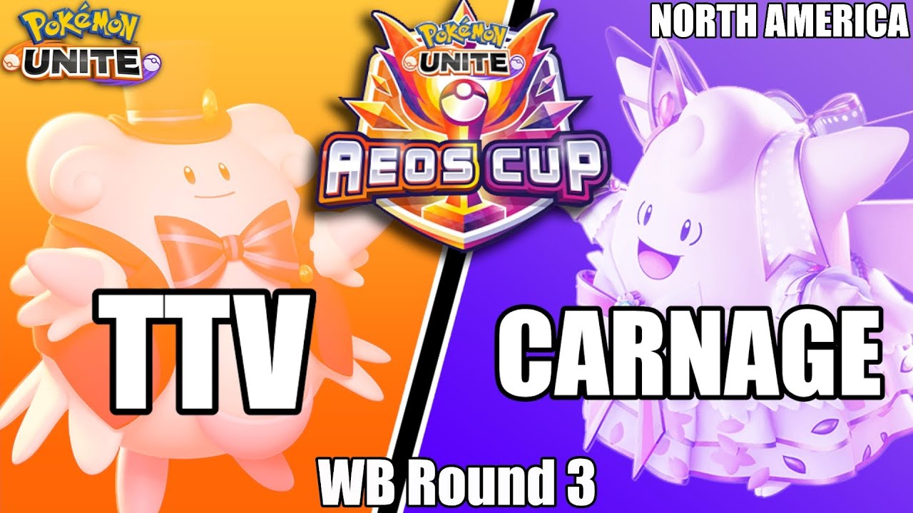 TTV vs Carnage - PUCS NA Aeos Cup Qualifier WB Round 3 | Pokemon Unite