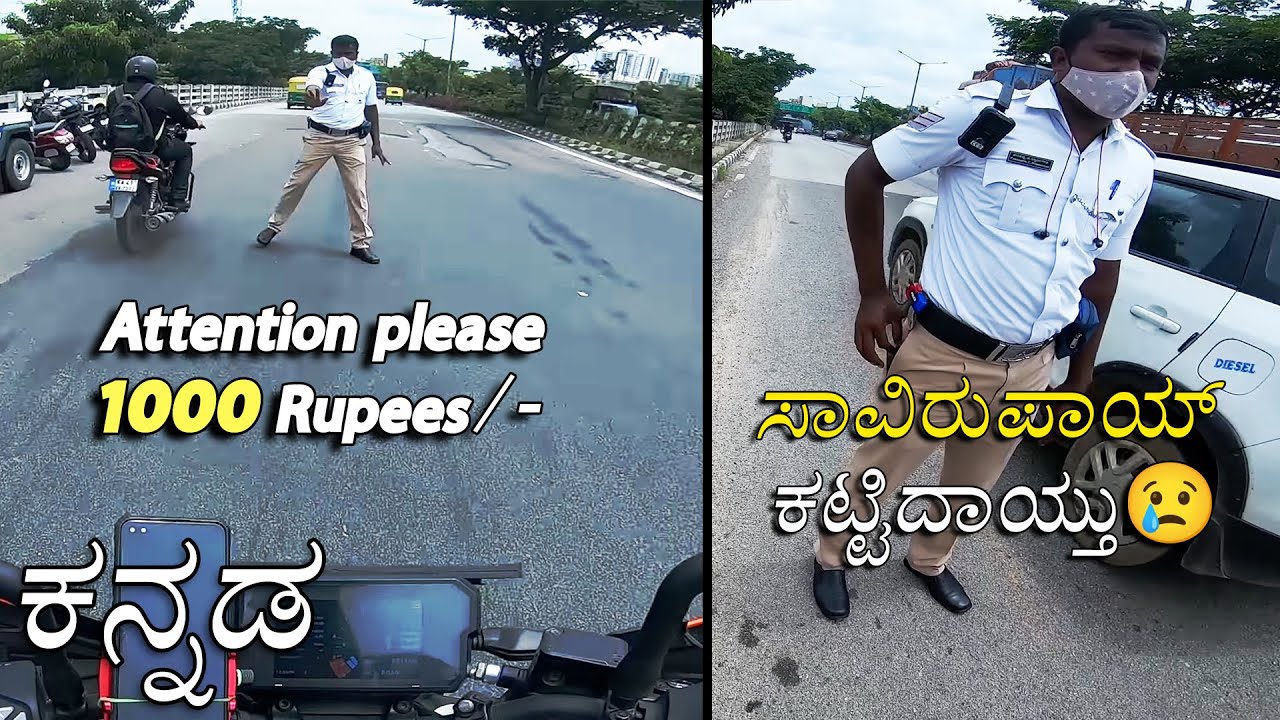 Bangalore Traffic Police Speeding Tickets Can COST You THOUSANDS
