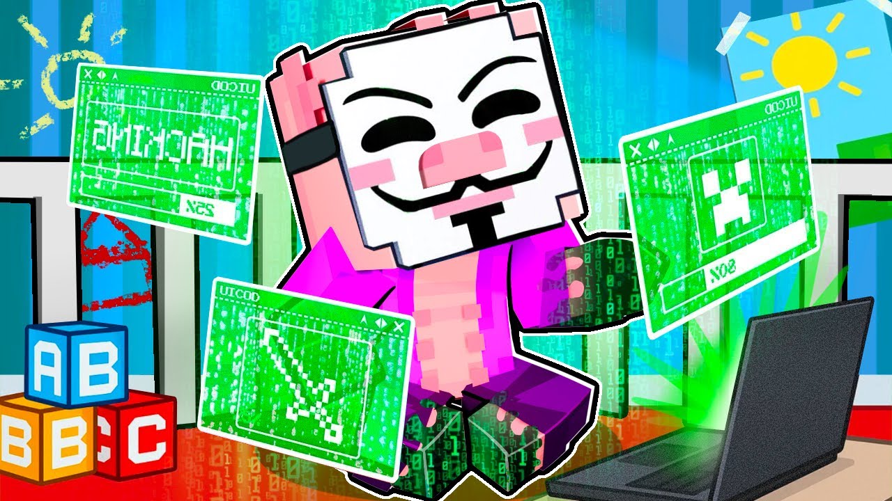 HRAJU jako BABY HACKER v Minecraftu!