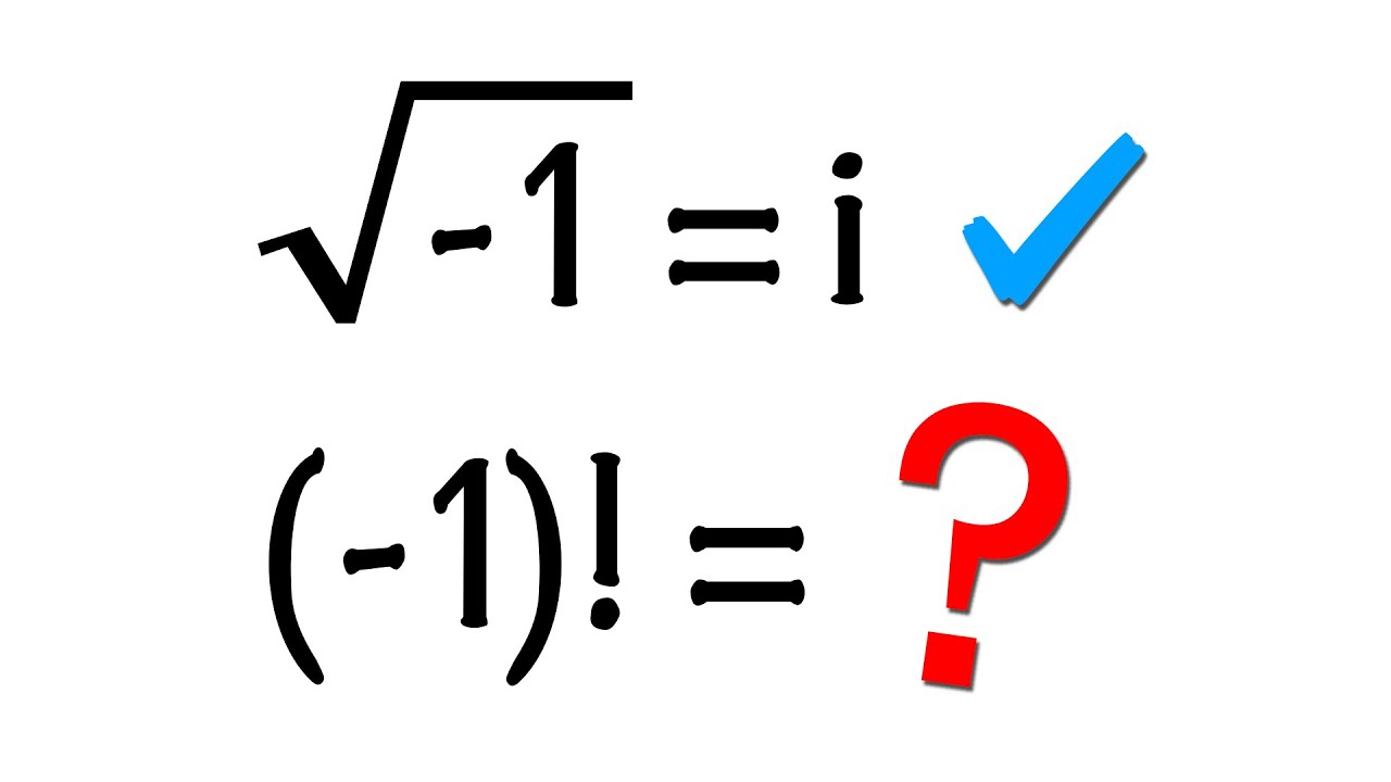 Can we have negative factorial?