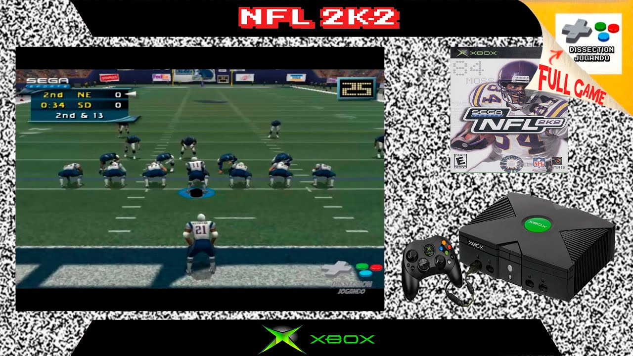 NFL 2K2 - Xbox [Playoffs] [Longplay]