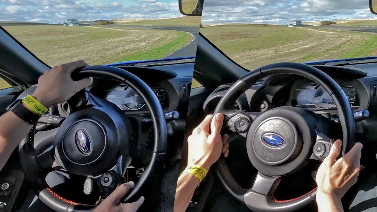 Me vs. a pro driver in my car!