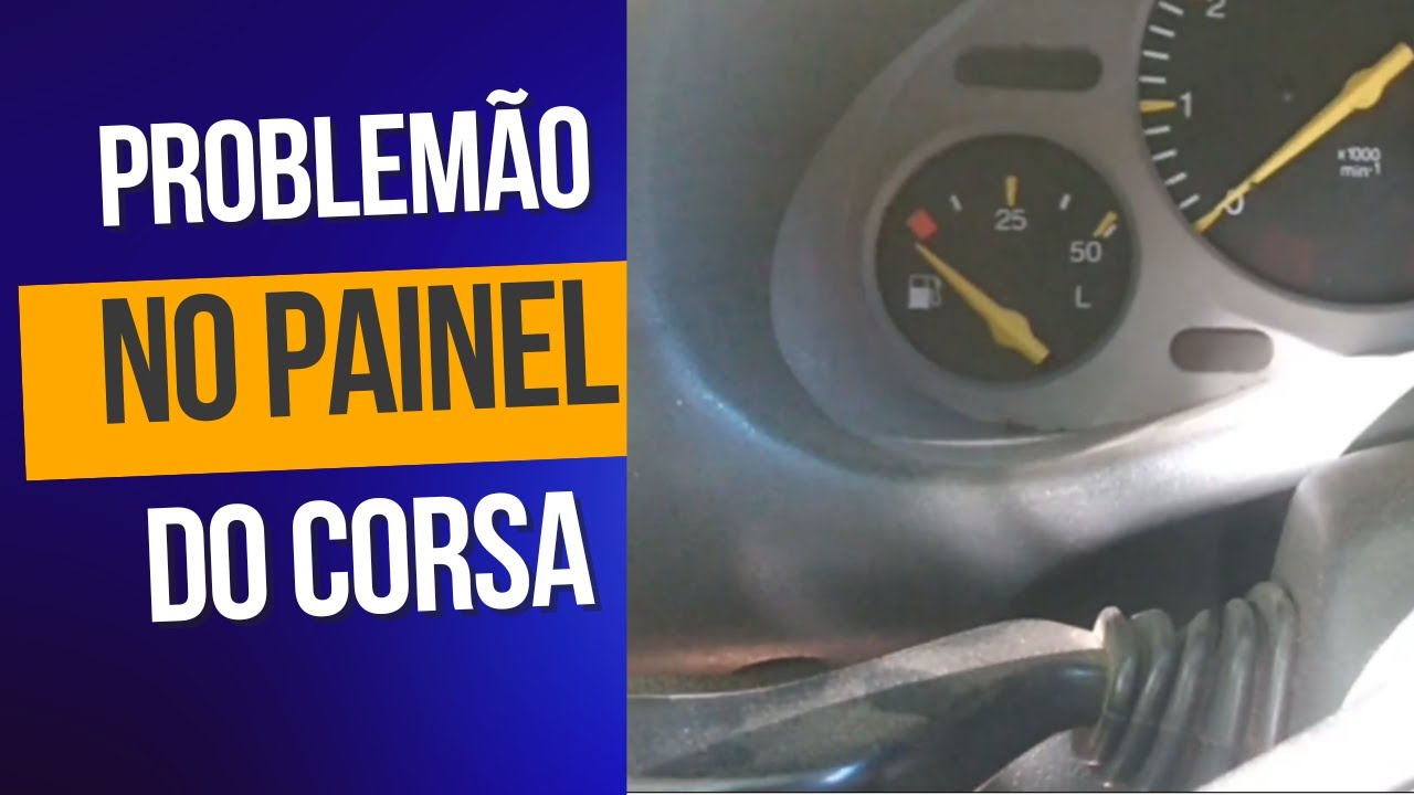 Como desmontar o painel do Corsa!