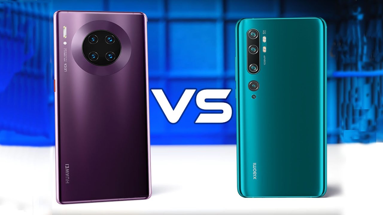 Xiaomi MI CC9 Pro vs Huawei Mate 30 Pro