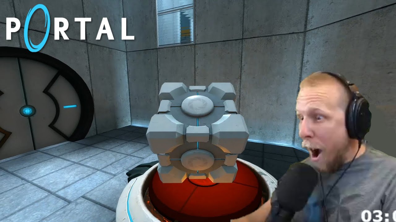 Full Blind Play-through of Portal! - Quin69 VOD