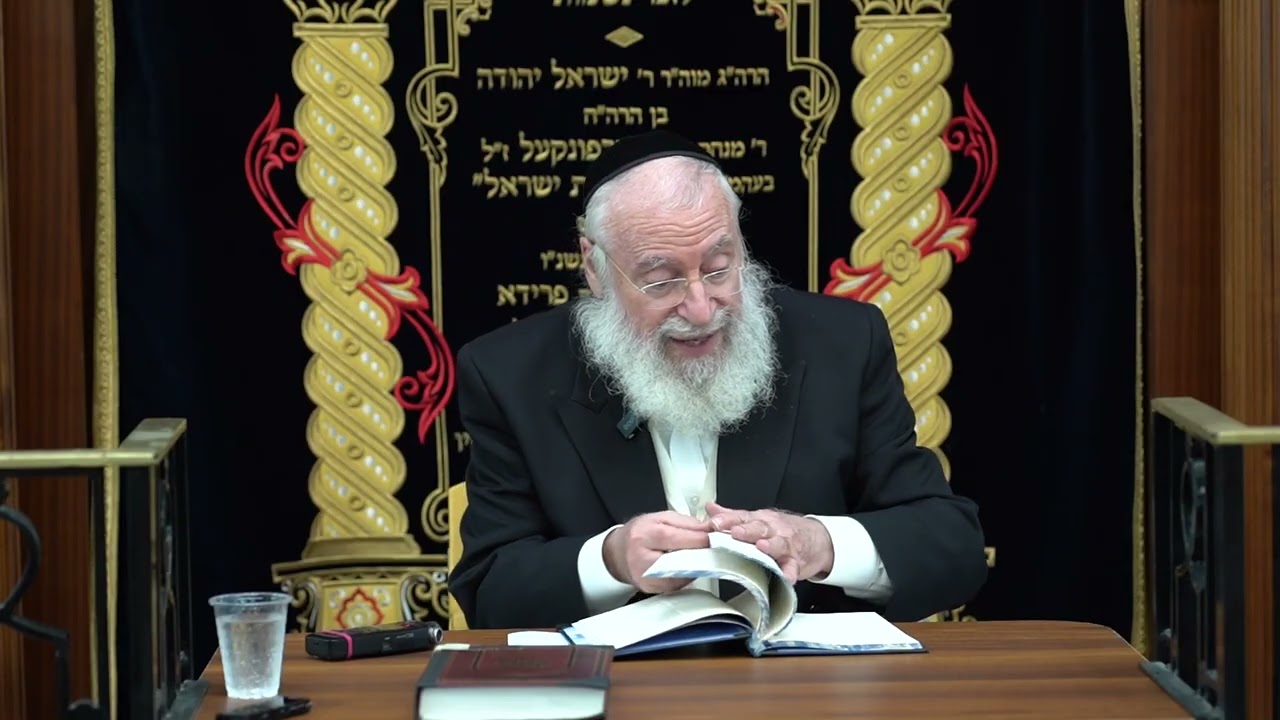 Saying Korbanos Every Day  | Weekly Shiur by Rav Asher Weiss Shlit