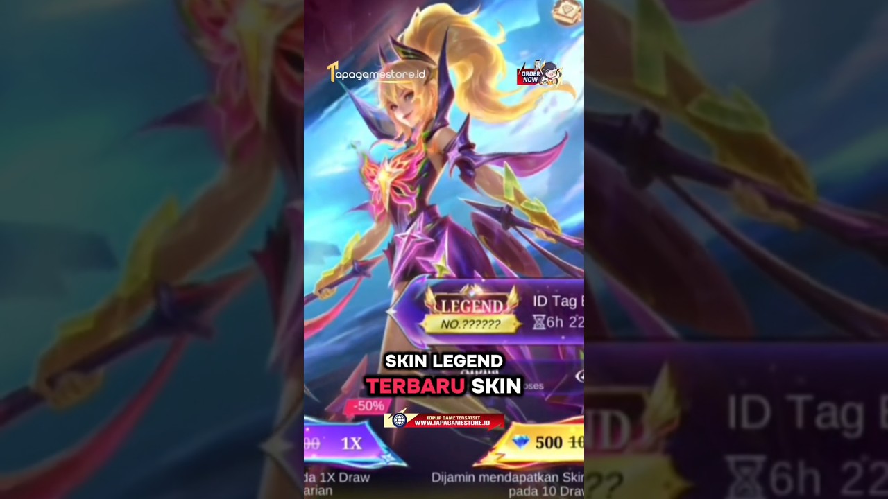 SEMUA SKIN LIMITED RESALE & SKIN LEGEND TERBARU FANNY GALACTIC STARHAWK EVENT DM KUNING 2026