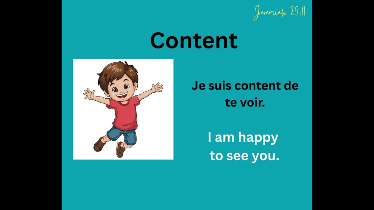 Different Emotions in French #basicfrenchforbeginners #frenchforbeginners #emorionsinfrench #french