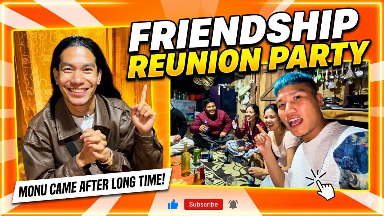 Friendship Reunion Party 🥳 @MonuBikomiya. Came After Long Time || Chicken Party With Friends ❤️