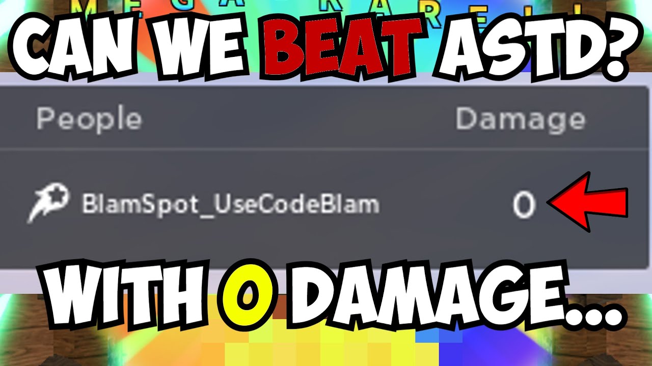 Can we BEAT ASTD with 0 Damage?