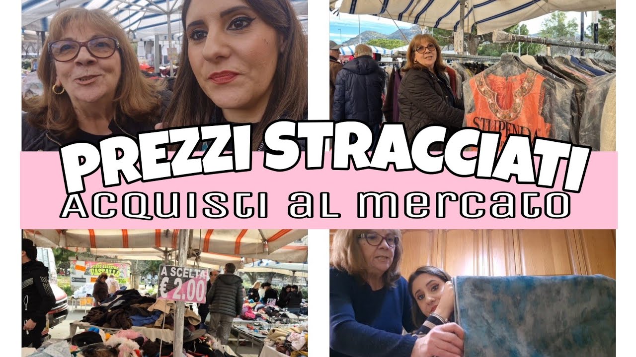 AL MERCATO CON MAMMA / ACQUISTI A POCHI EURO E RISATE #dailyvlog