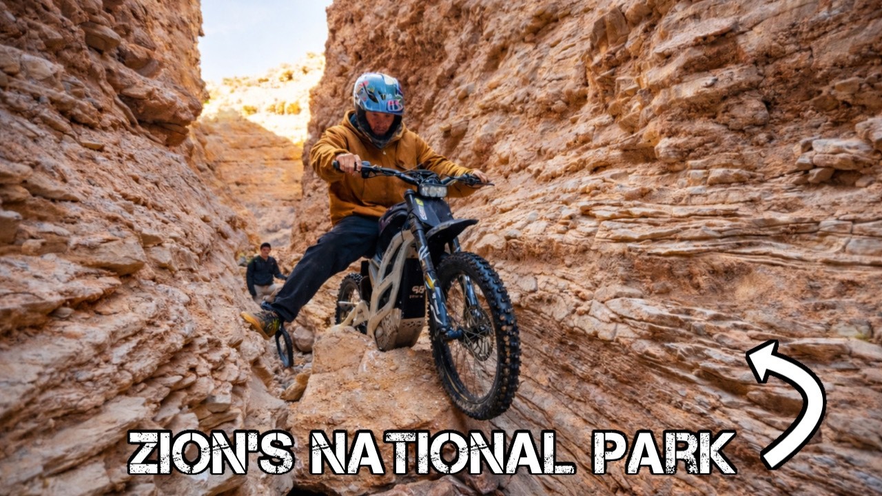 Slot Canyoneering on Surrons... In Zions!