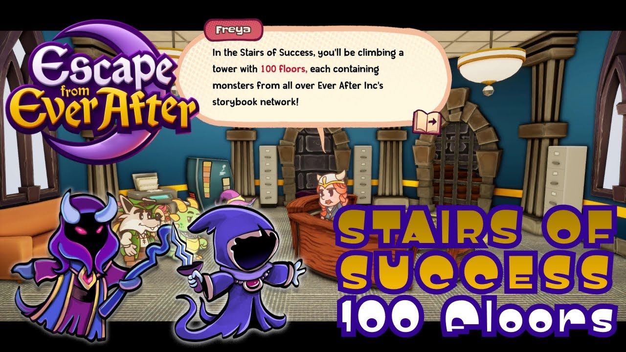 ESCAPE FROM EVER AFTER Stairs of Success [FULL WALKTHROUGH] (4K 60fps)