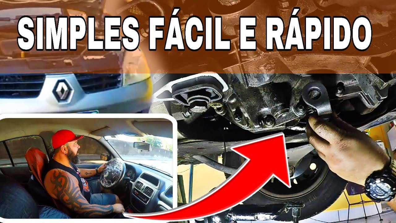 🇧🇷 como trocar os reparos do trambulador do Renault Clio com folga não engata ré