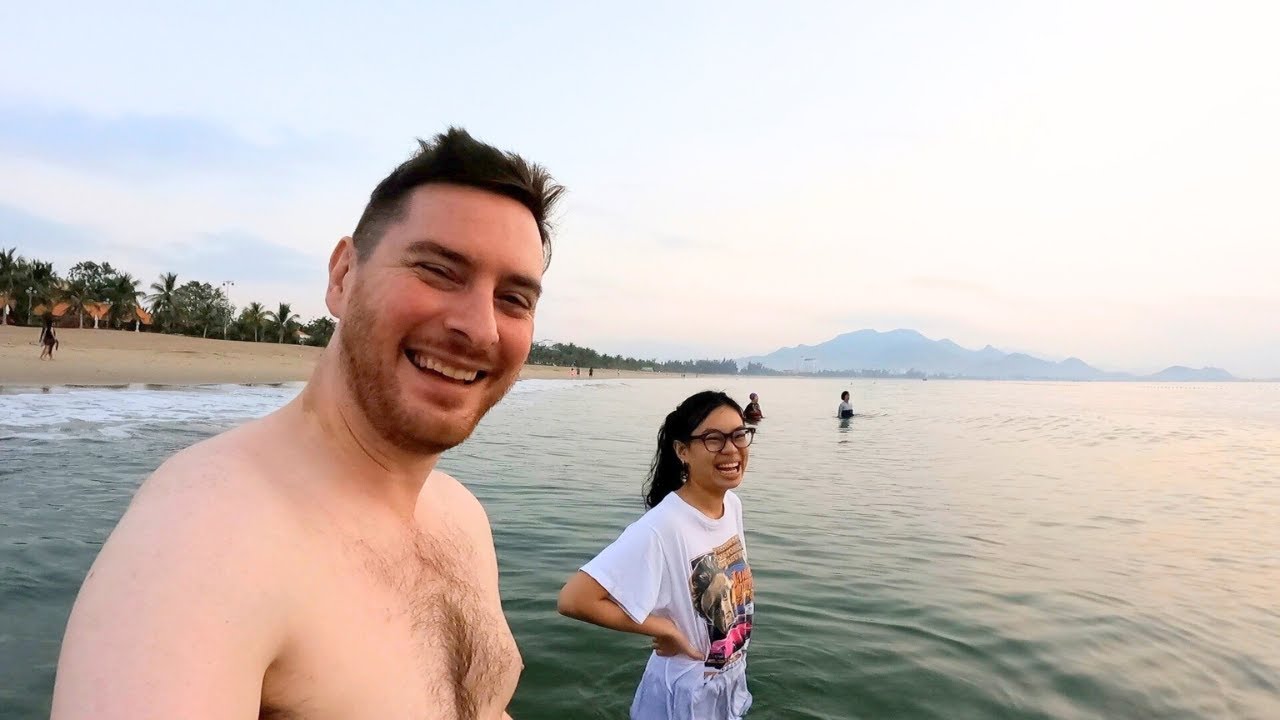 Good Morning Vietnam #25 | Sunrise Swimming at Phan Rang Beach