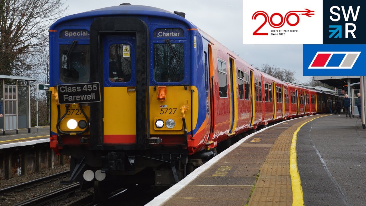 SWR Class 455 farewell tour tone compilation