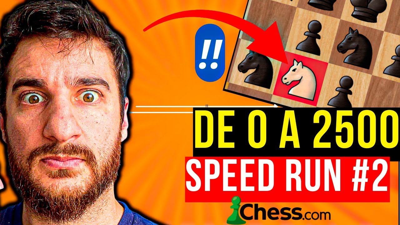 🚀 De 0 a 2500 en Chess.com: ¡CASTIGA DEBILIDADES EN PEONES Y CASILLAS COMO PRO! (Speed RUN #2)♟️🔥