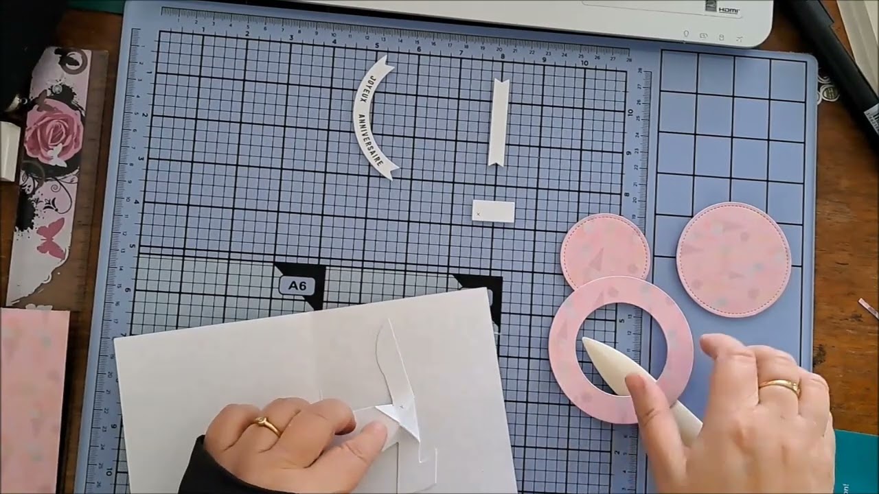 142 Haul Lawn fawn et tuto carte pop up ronde