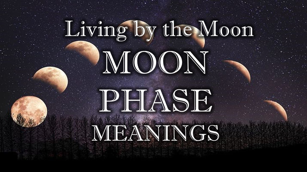Moon Phase Meanings and  Uses ~ Painting of a 2023 Moon Calendar - Pagan Crafting