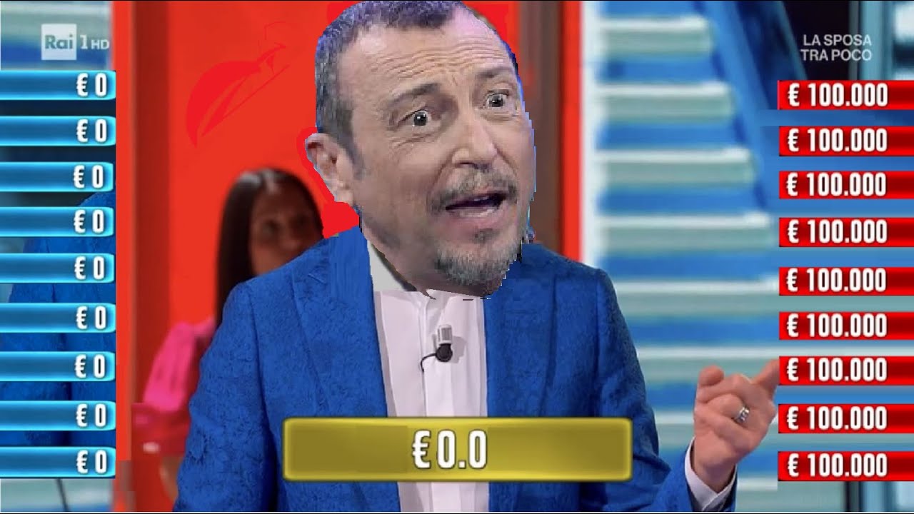 YTP - Amadeus DERIDE i CONCORRENTI ad AFFARI TUOI