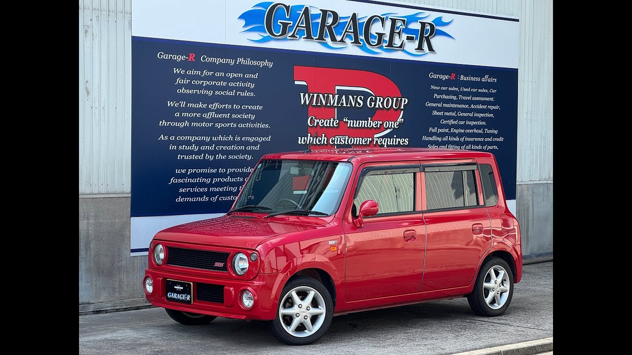 HE21S ラパン SS　後期最終6型 ワンオーナー 5速MT Ｋ６Ａツインカムインタークーラーターボ タイミングチェーン