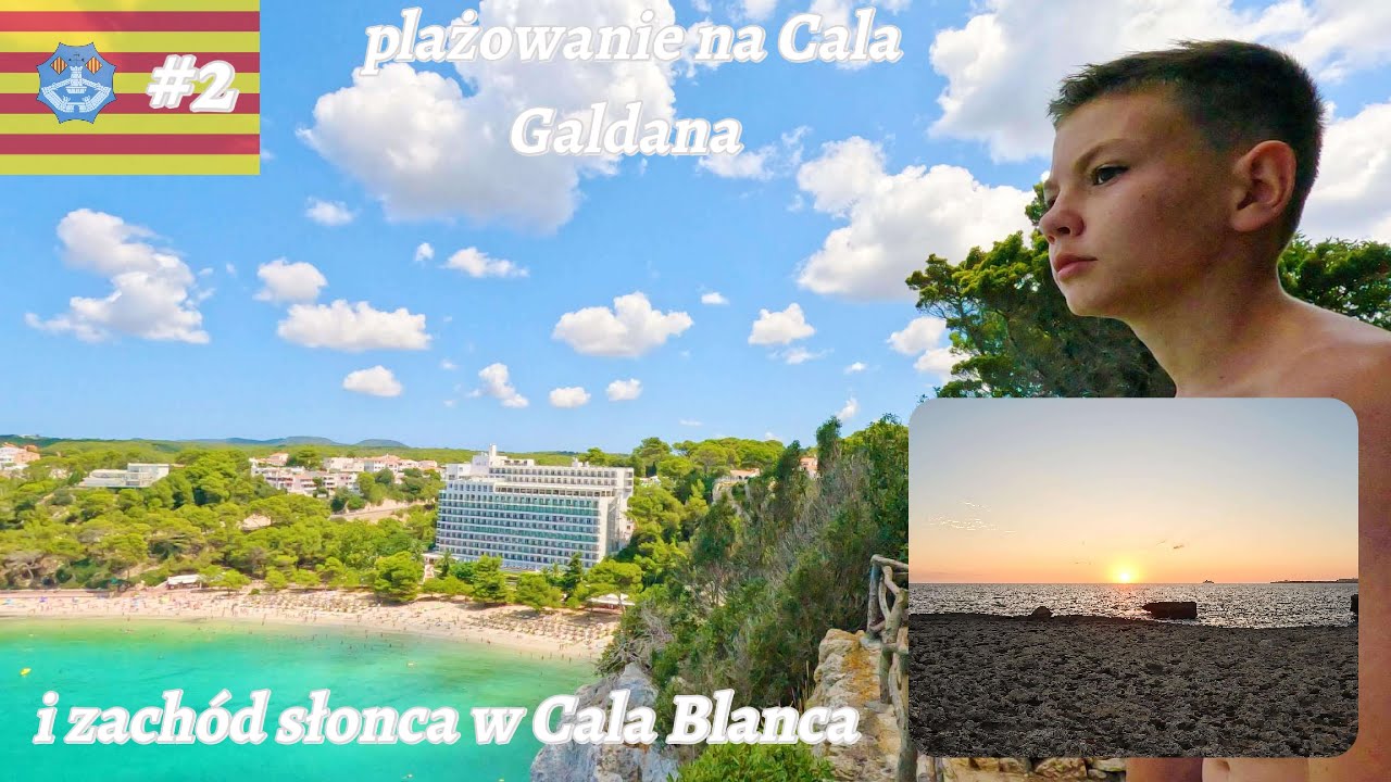 #2 Plażowanie na Cala Galdana i magiczny zachód słońca w Cala Blanca