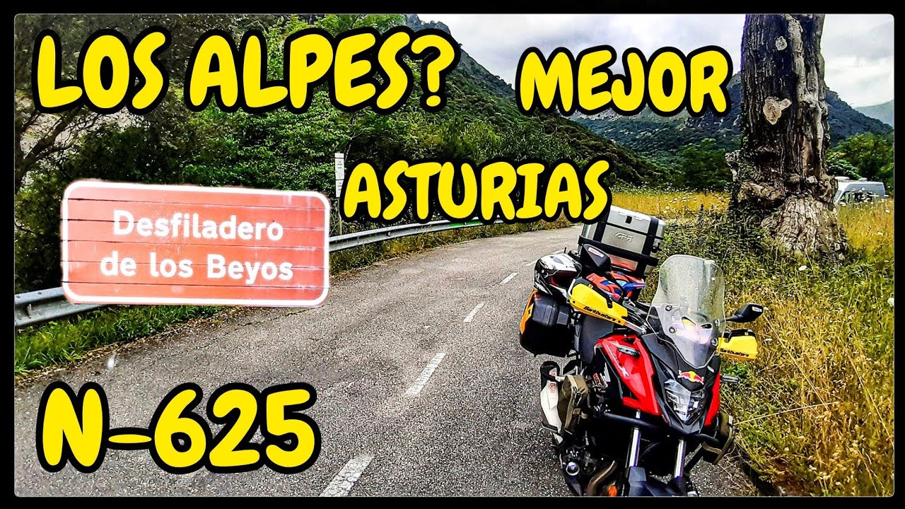 RUTA EN MOTO POR EL DESFILADERO DE LOS BEYOS, 🏍️ la carretera más motera del Norte de España.