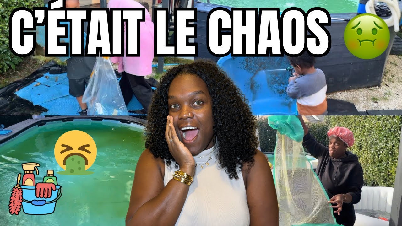 Gros ménage extérieur en famille 🧽 Terrasse, spa et piscine