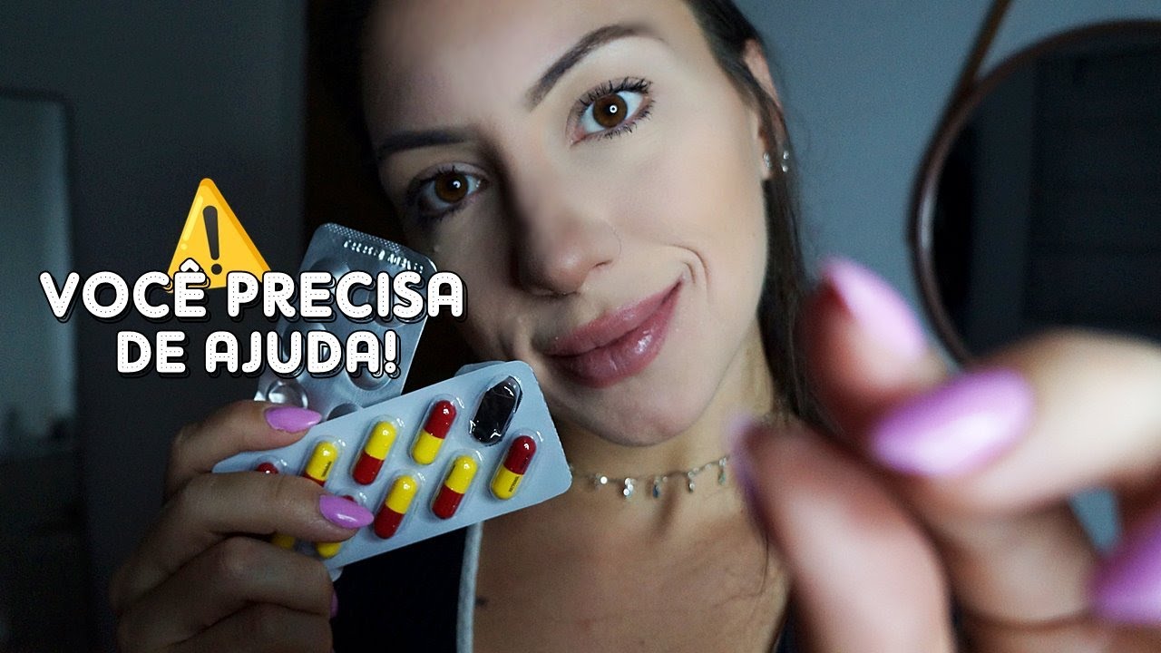 ASMR FAZENDO CURATIVO E CUIDANDO DE VOCÊ (sons de limpeza, algodão, remédios e boca)