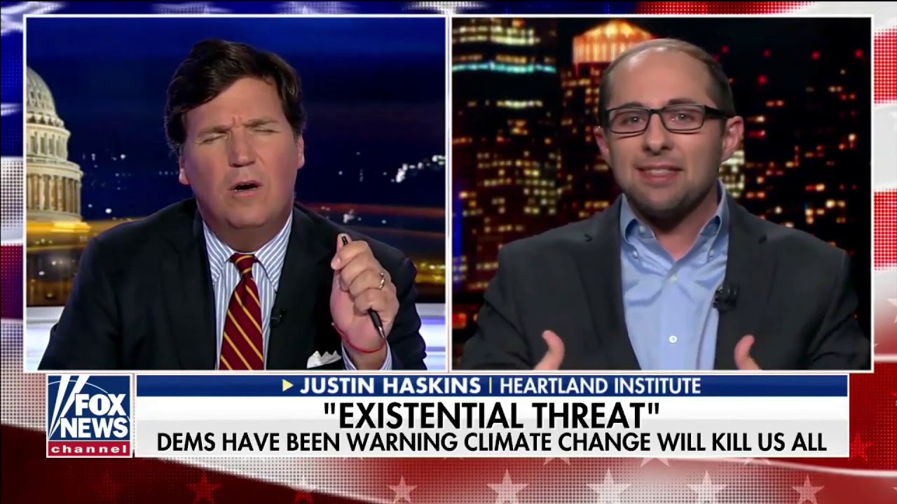 Justin Haskins Talks Climate Change With Tucker Carlson