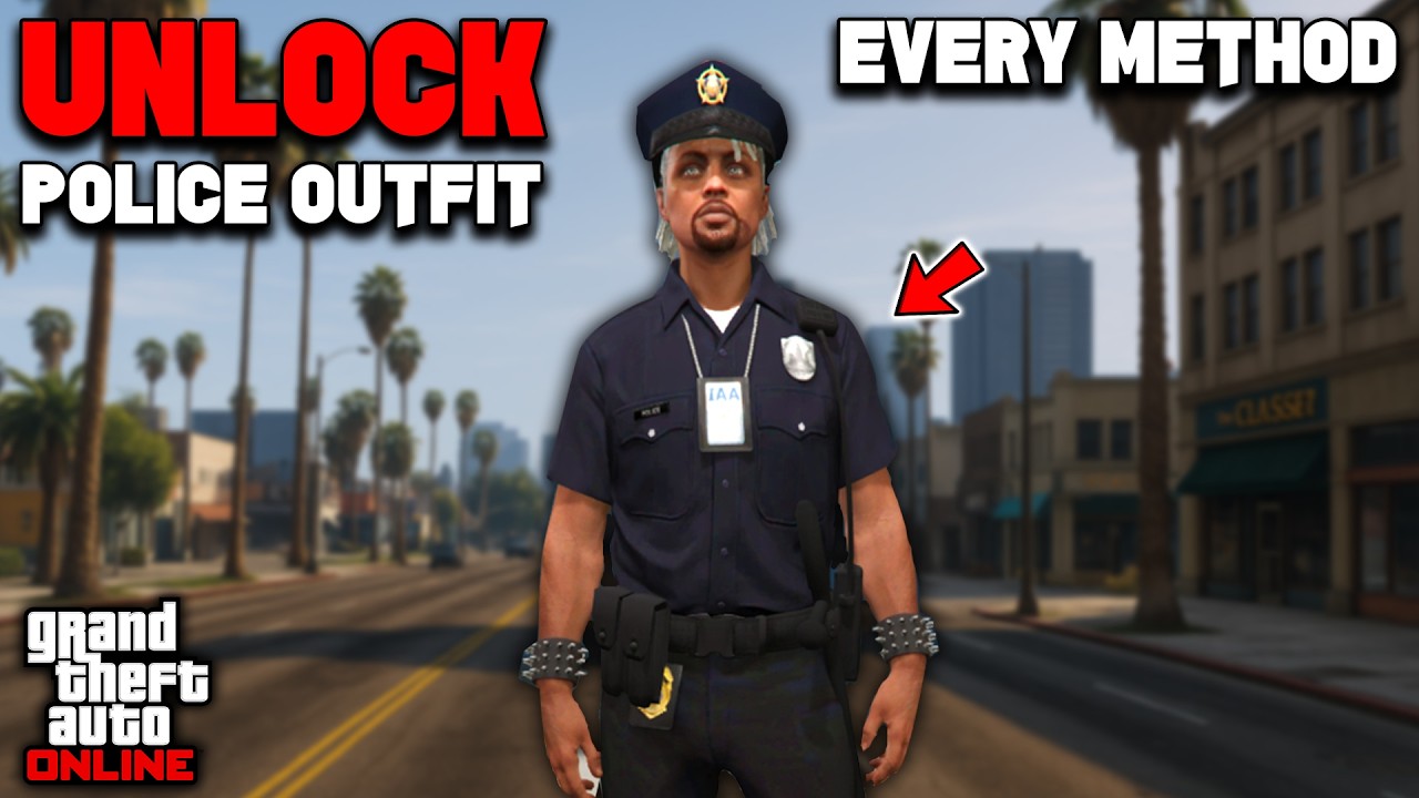 Все способы получить полицейскую форму с помощью бага в GTA 5 Online 2026! (Полицейская форма GTA 5)