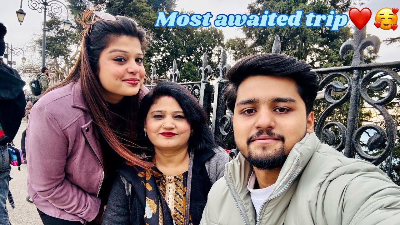 Trip with Family❤️ | Shimla🏔️| Mountains🌄| Part -1 🥰