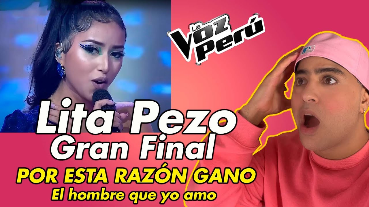REACCIÓN  A LA GANADORA DE LA VOZ PERÚ 2022!! Lita Pezo  por esta razón gano