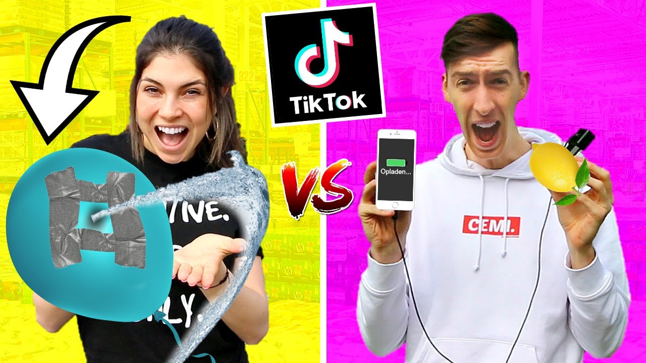 WIJ TESTEN VIRAL TIKTOK LIFE HACKS! *CELINE VS MICHIEL*#126