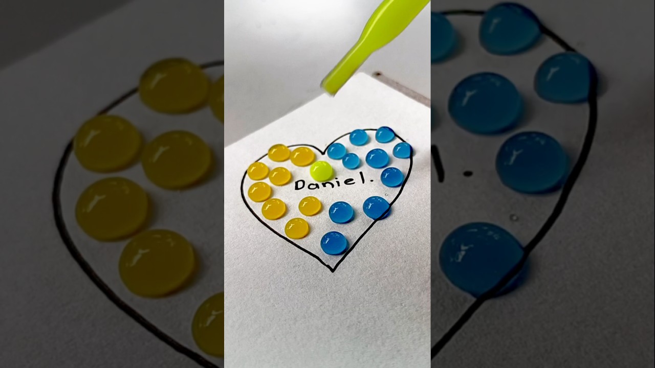 Cr&eacute;ative satisfying arts #shorts #funart #art #tiktokart #trending #drawing #art #colourmixing #yt
