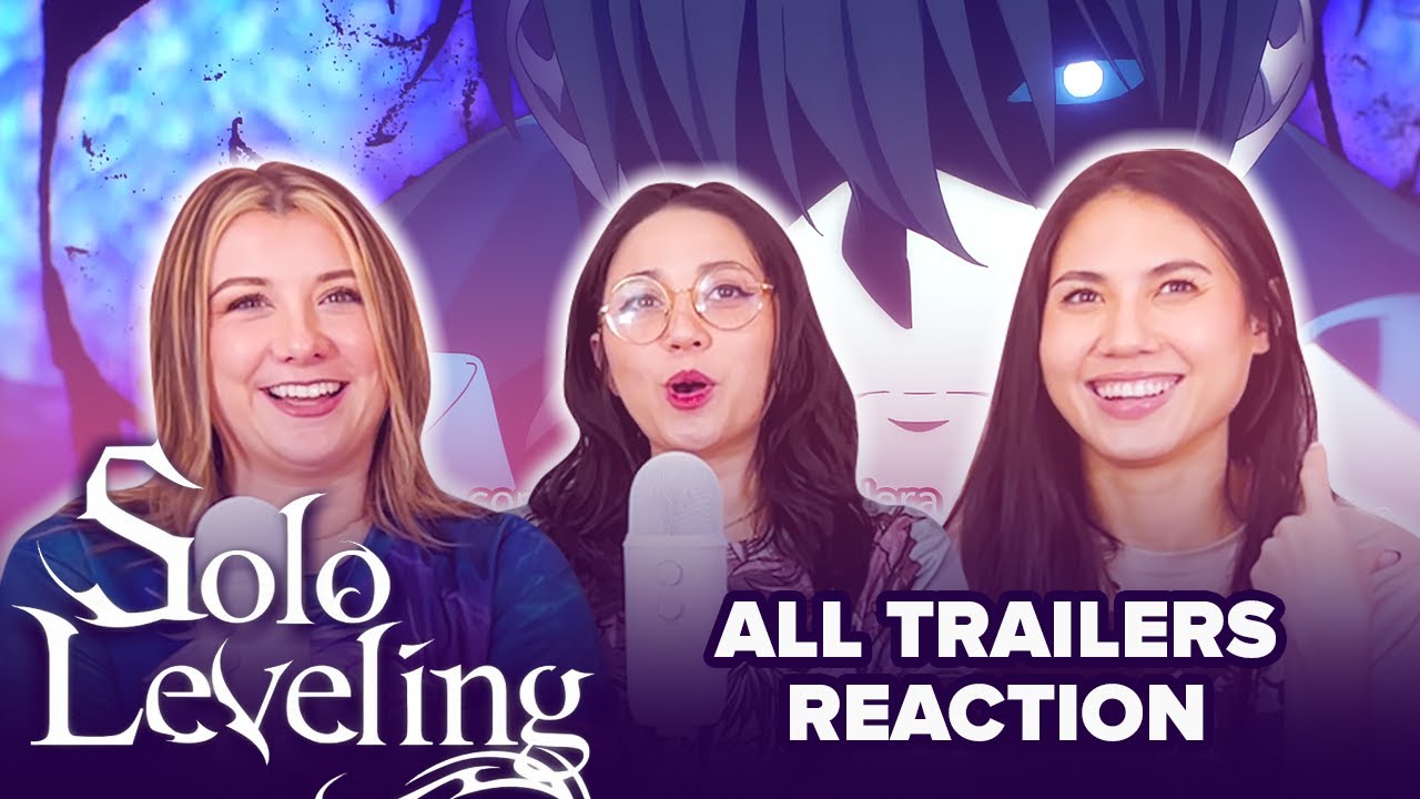We're Feeling The HYPE! Solo Leveling  - ALL TRAILERS  REACTION
