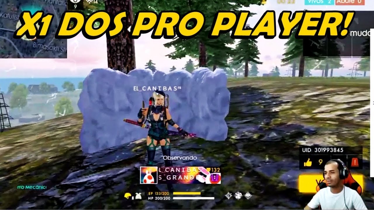X1 DOS PRO PLAYER MOBILE! LEVEL UP X EL CAN1BAIS