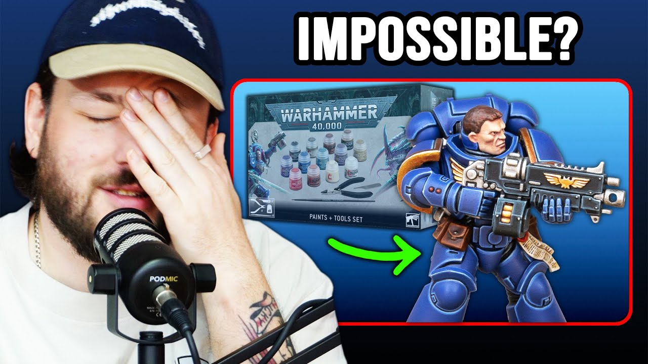 We tried to paint Space Marines for under £50... (it went terribly wrong)