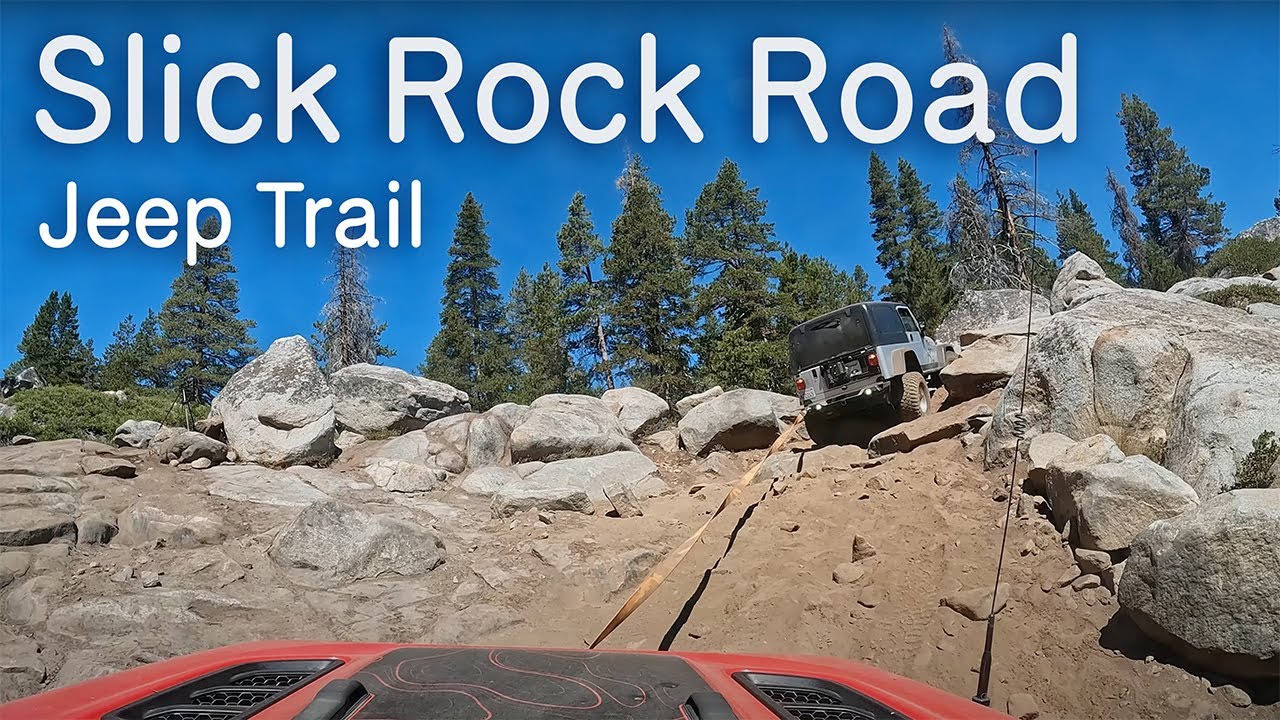 Slick Rock Jeep Trail - Raw Off-Road Adventure