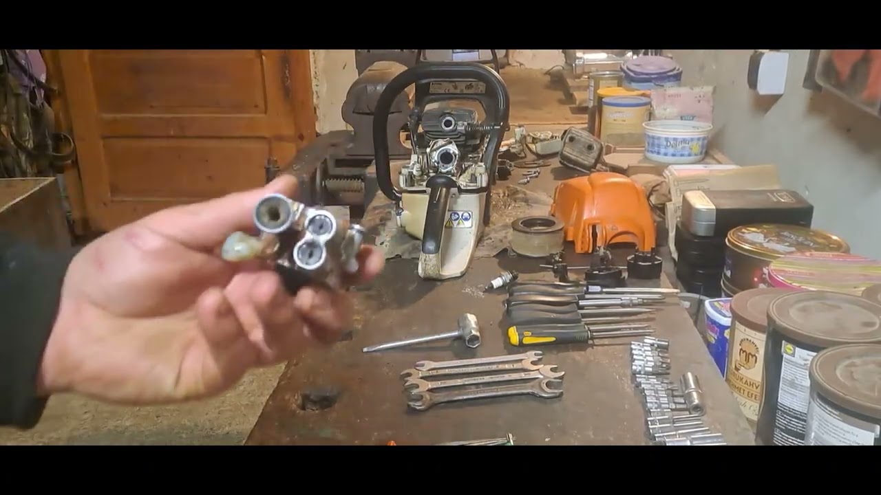 Stihl MS 271 intrerupe si se opreste in sarcina#stihl#chainsaw #repair