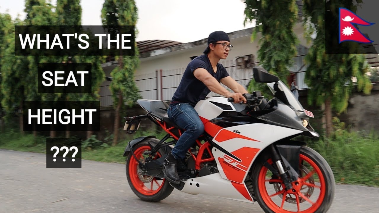 Short Rider on KTM RC 200 || RC 200 Test Ride Review Nepal 🇳🇵