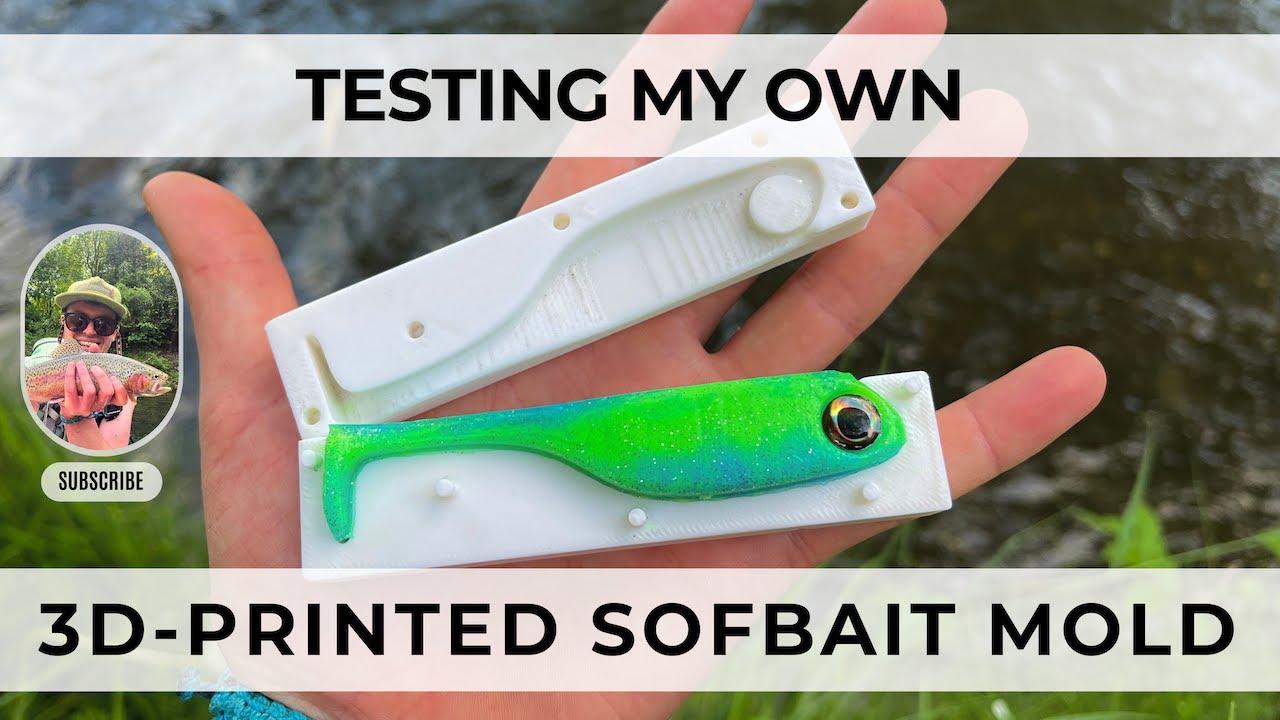 Testing my own 3D-printed SOFTBAIT Mold