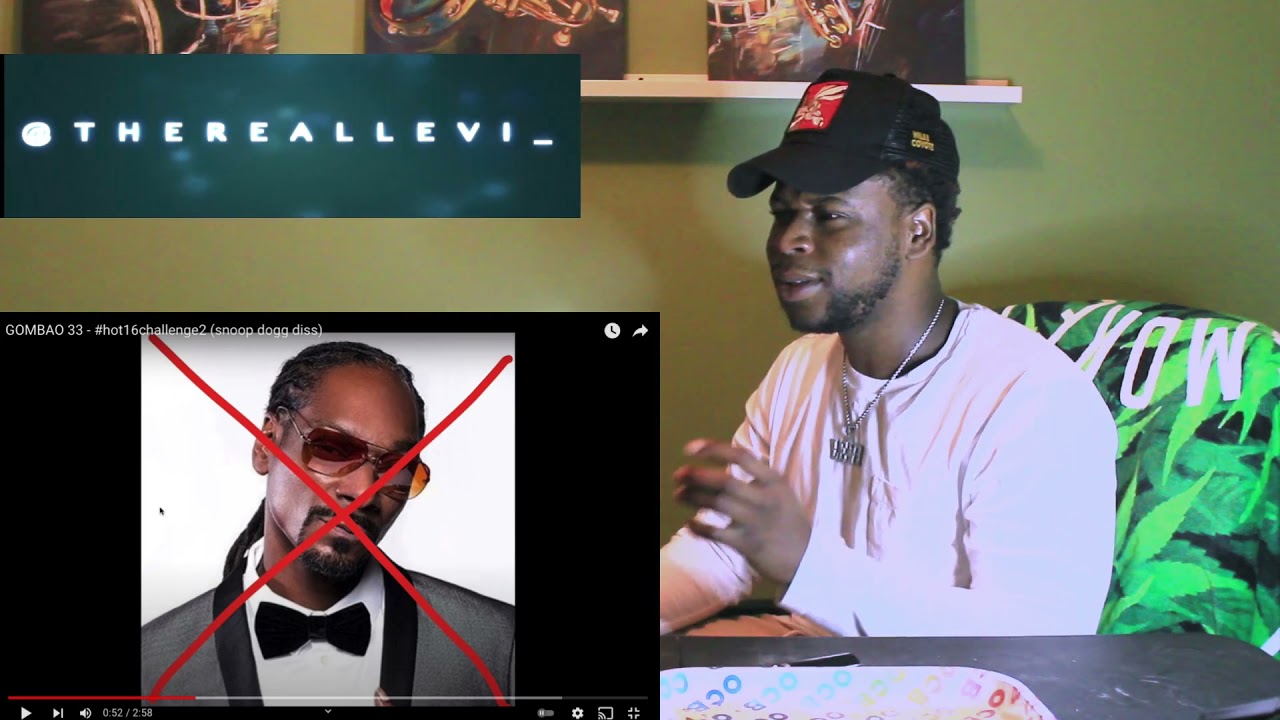 TRL Reaction / GOMBAO 33 - #hot16challenge2 (snoop dogg diss) (PolishRap)