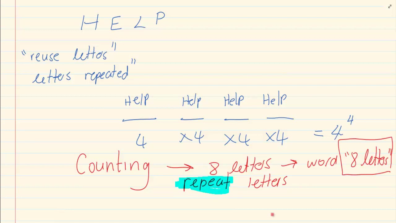 Grade 12: Probability:  Counting Principle - Using the Factorial Rule