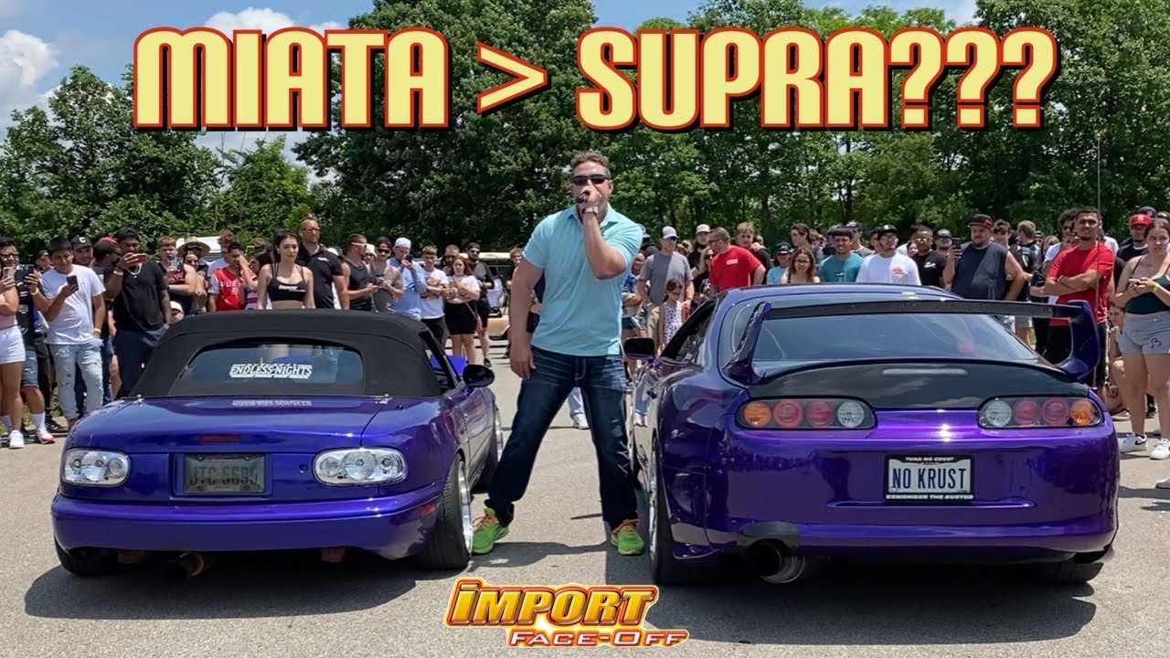 2 Step / Rev Battle Ohio Import Face-Off 2022 with Supra vs Miata vs VW vs VQ vs Honda plus more!