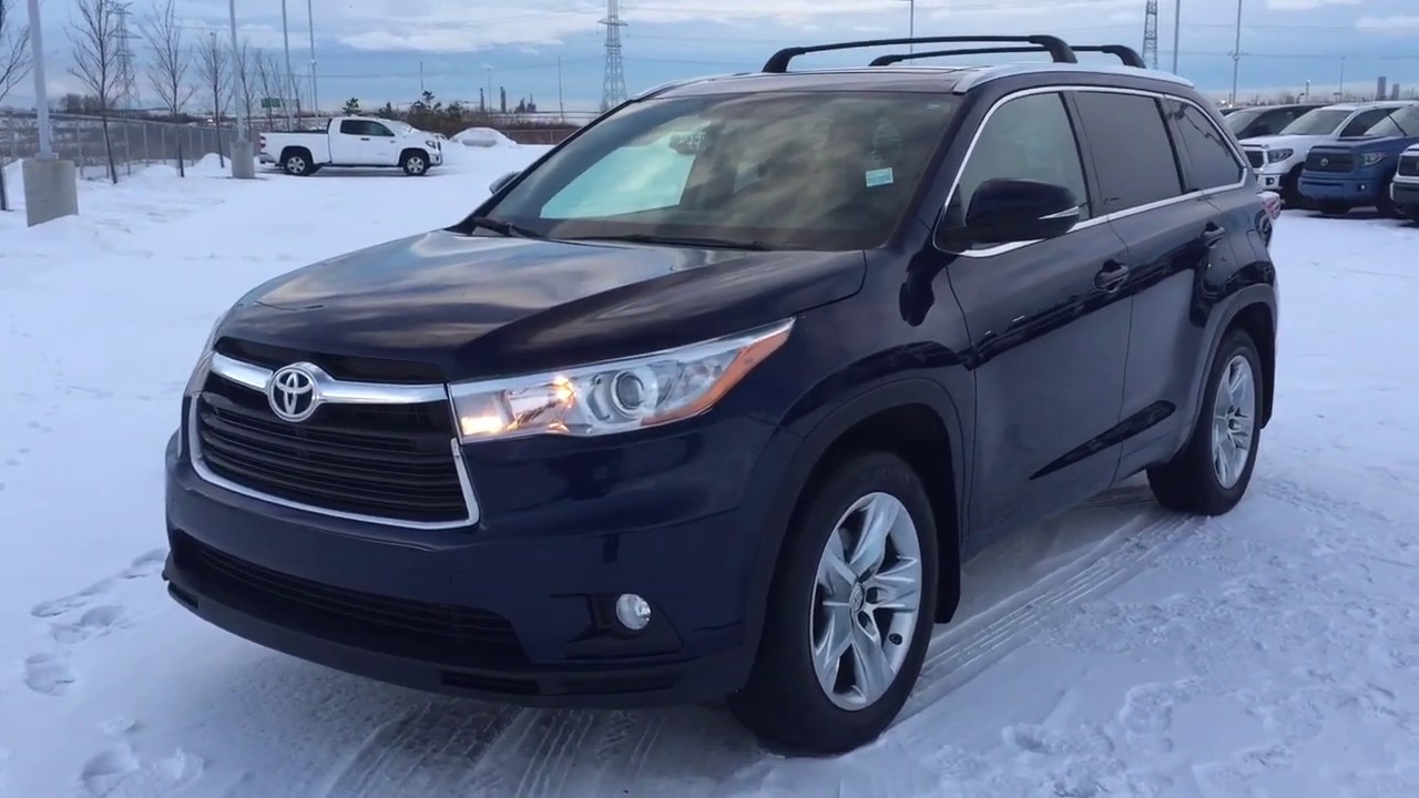 2015 Toyota Highlander Limited Review