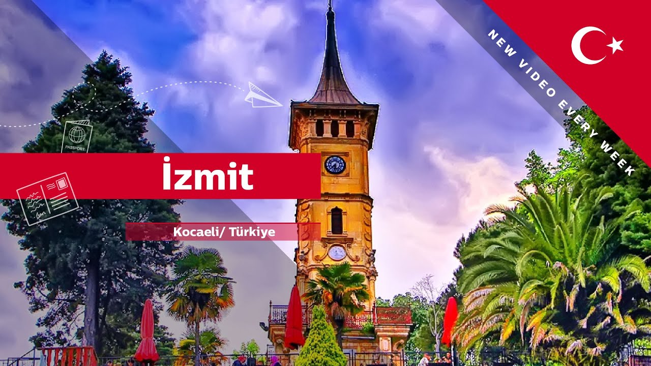 Clock Tower, İzmit Kocaeli T&uuml;rkiye Walking Tour