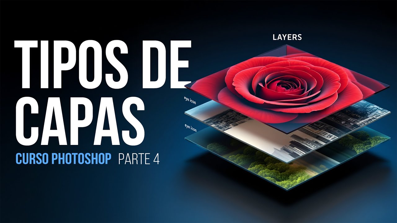 PHOTOSHOP PASO A PASO: Tipos de capas, alineación, mesas de trabajo y más | PARTE 5
