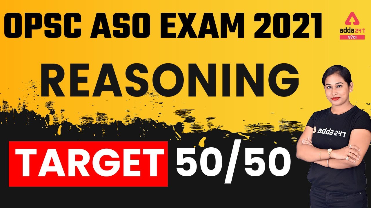 OPSC ASO | Reasoning Class | Important MCQs