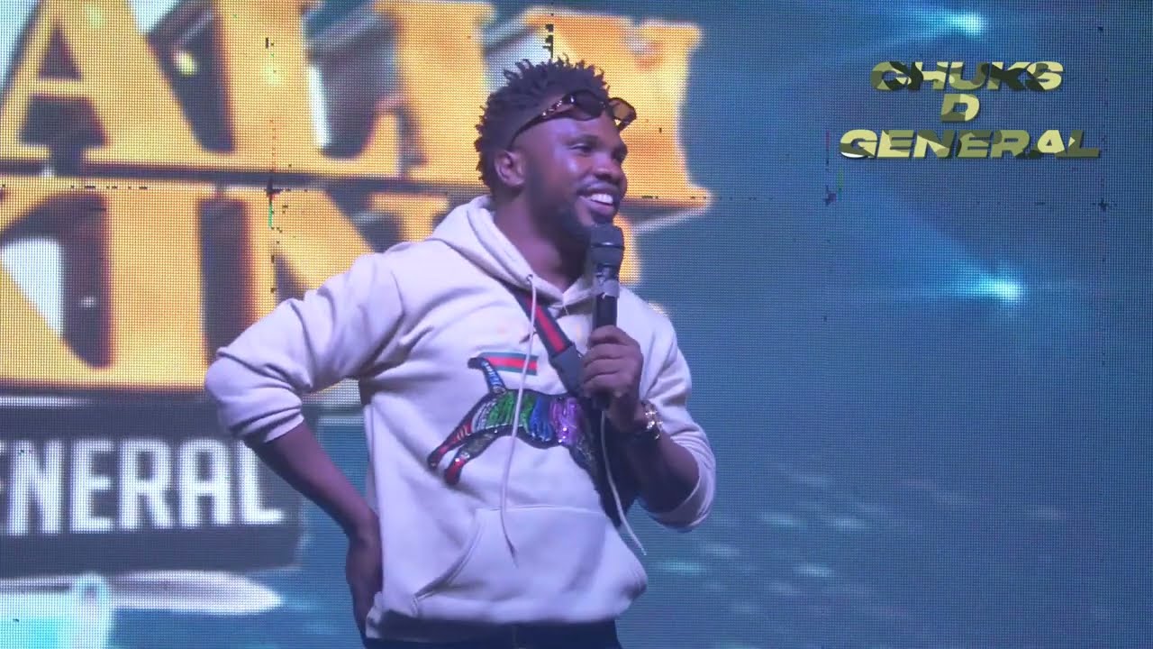 AY and CHUKS D GENERAL DRAG MR PAUL OUT OF THE STAGE